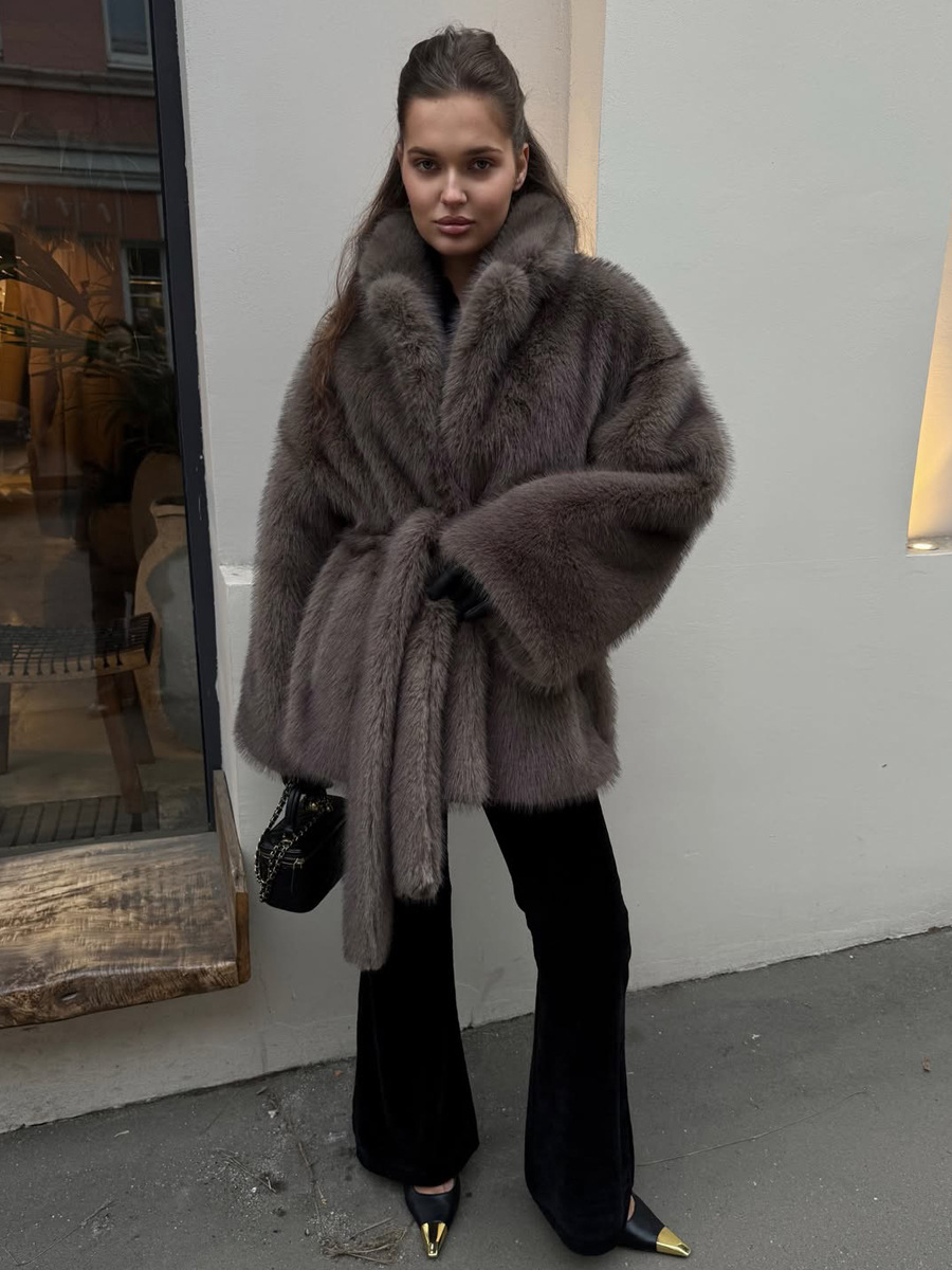 Women Winter Faux Fur Coat 202 - Men'S Formal Wear Belt review and price