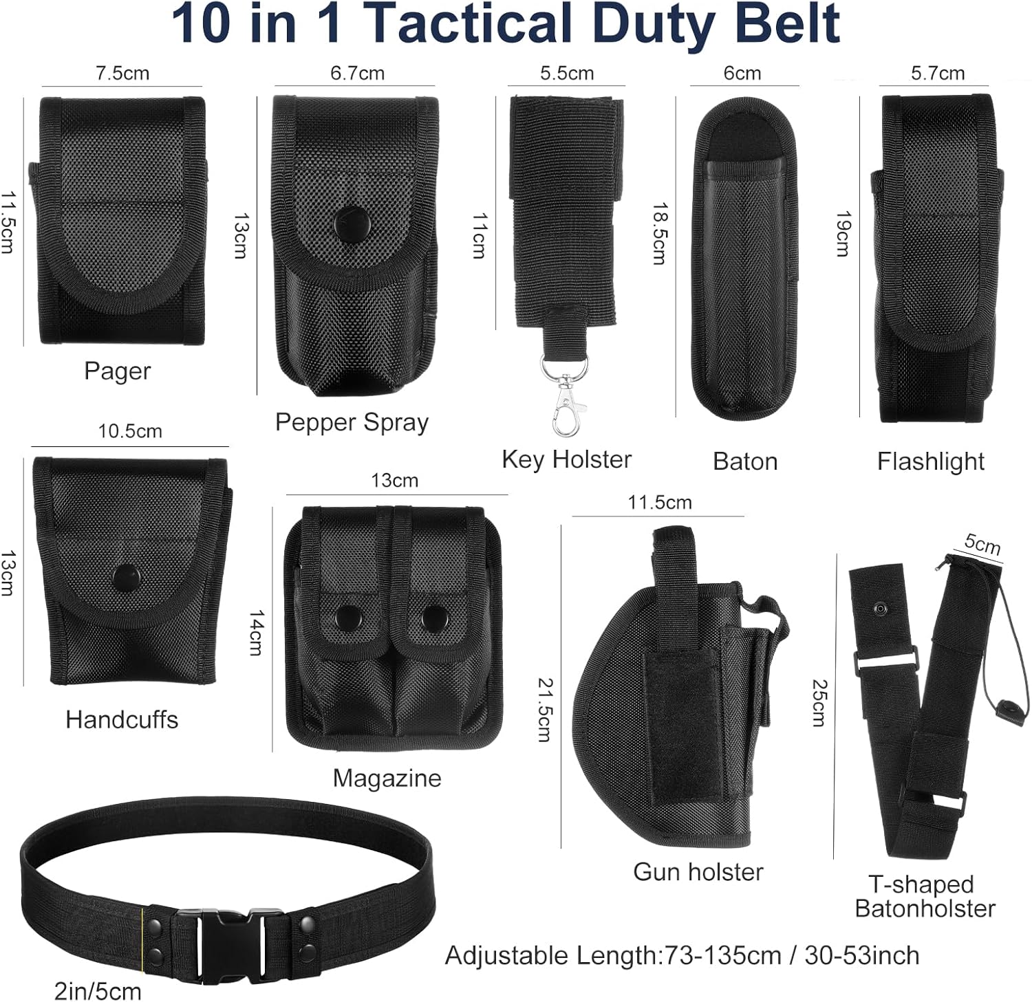 Police Security Duty Belts Cor - Men'S Formal Wear Belt review and price
