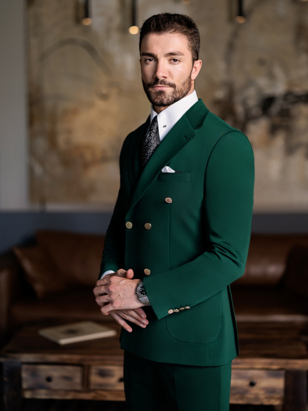 Green Formal Man Slim Fit Suit - Formal Men Party Wear Jacket review and price