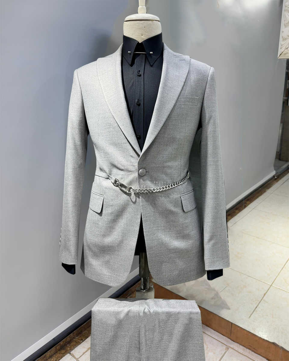 Casual Men Suits 3 Pieces Jack - Men'S Formal Wear Belt review and price