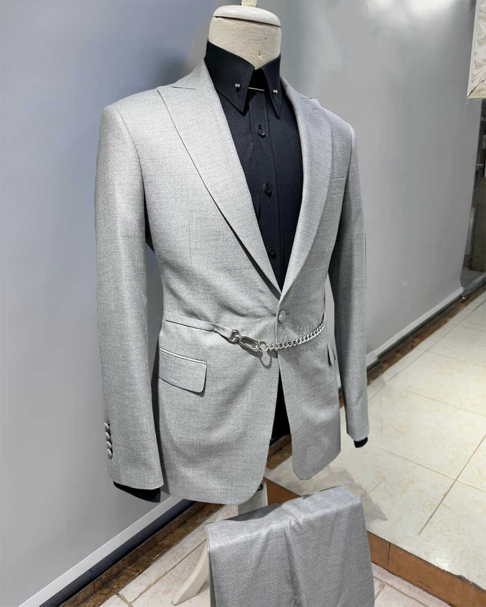 Casual Men Suits 3 Pieces Jack - Men'S Formal Wear Belt review and price