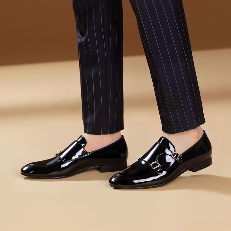 Piergitar New Black Color Pate - Men'S Formal Wear review and price
