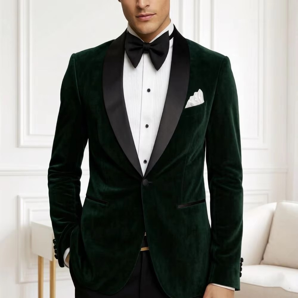 Men Velvet Blazer Slim Fit Sui - Formal Men Party Wear Jacket review and price