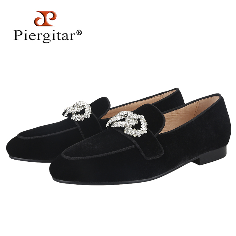 Piergitar 2025 Black Velvet Me - Men'S Formal Wear Slippers review and price
