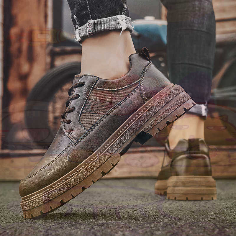 Dark Natural Leather Fashion T - Men Formal Wear With Sneakers review and price