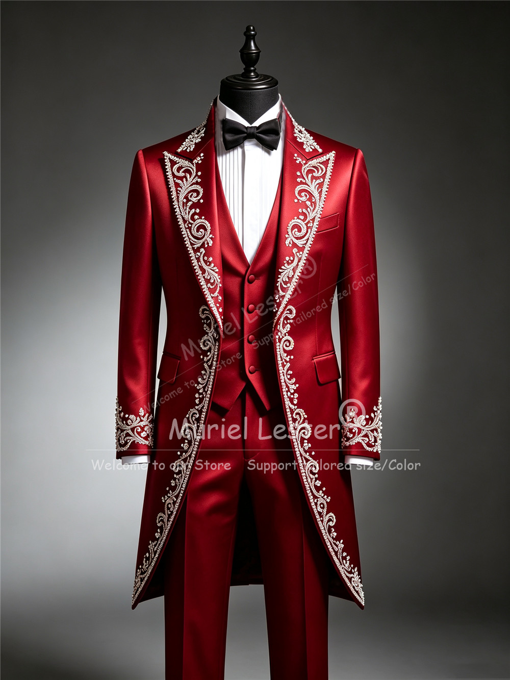 Man Brilliant Crystals Beading - Men Formal Wear Clothes review and price