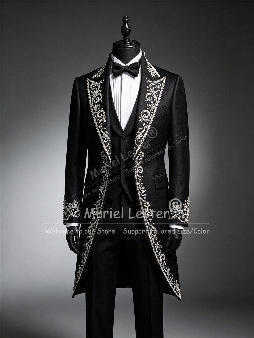 Man Brilliant Crystals Beading - Men Formal Wear Clothes review and price