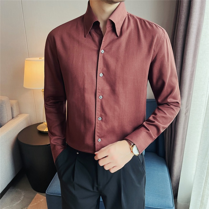 100% Lyocell Breathable Shirts - Men Formal Wear Clothes review and price