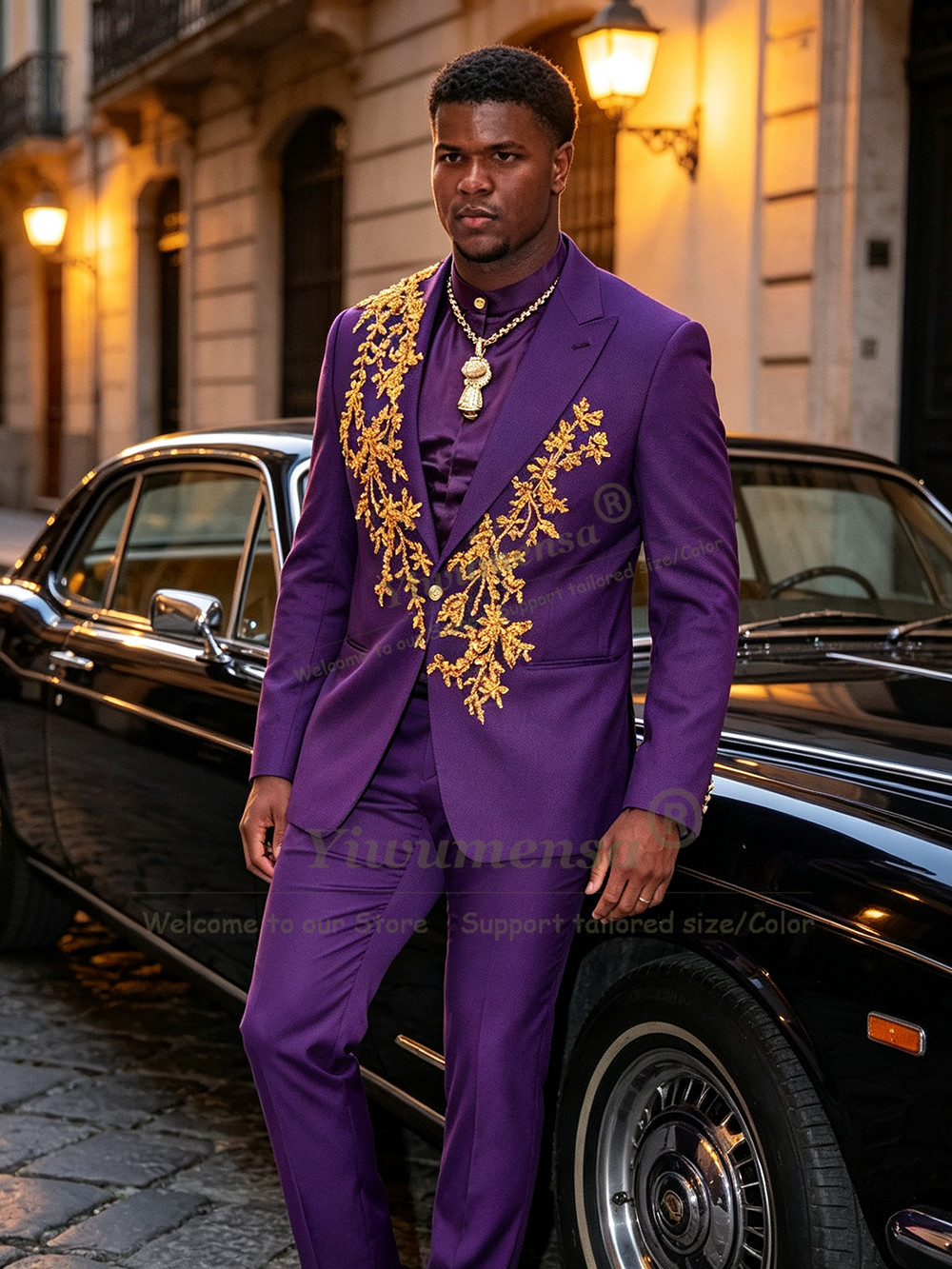 Unique Design Purple Suits Men - Men Formal Wear Purple review and price