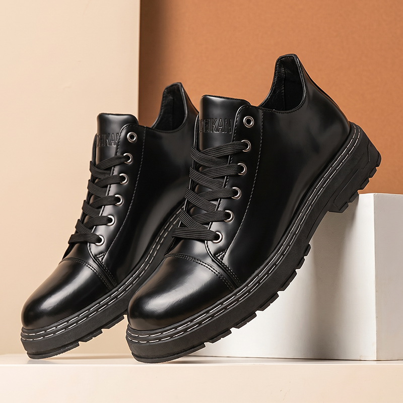 Men Black Lace‑up Leather Shoe - Men'S Formal Wear review and price