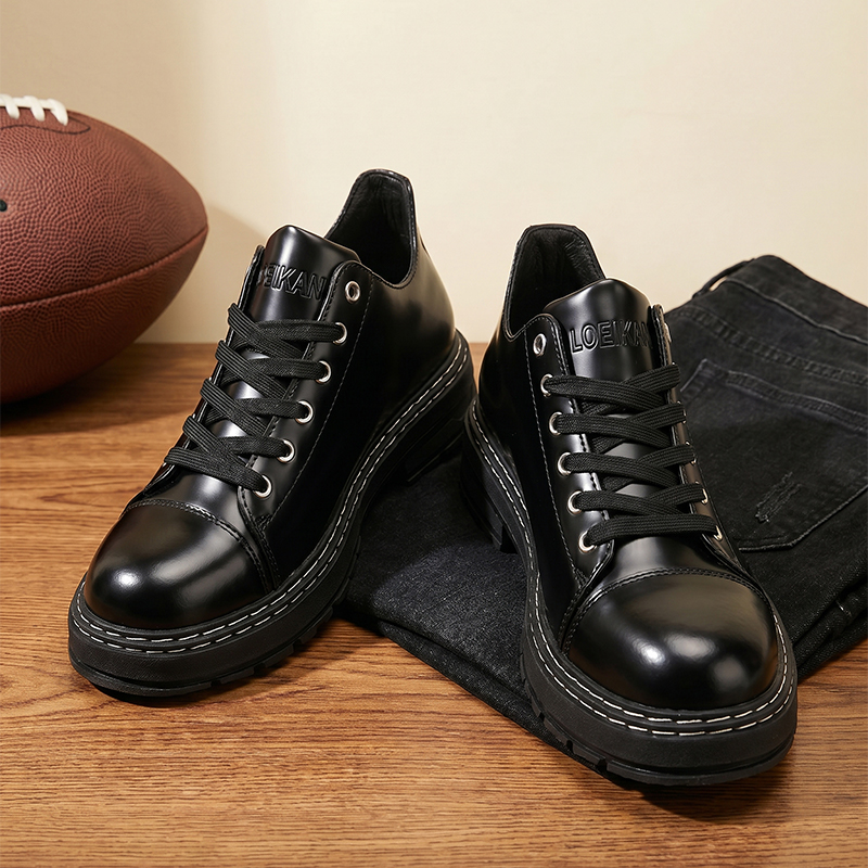 Men Black Lace‑up Leather Shoe - Men'S Formal Wear review and price