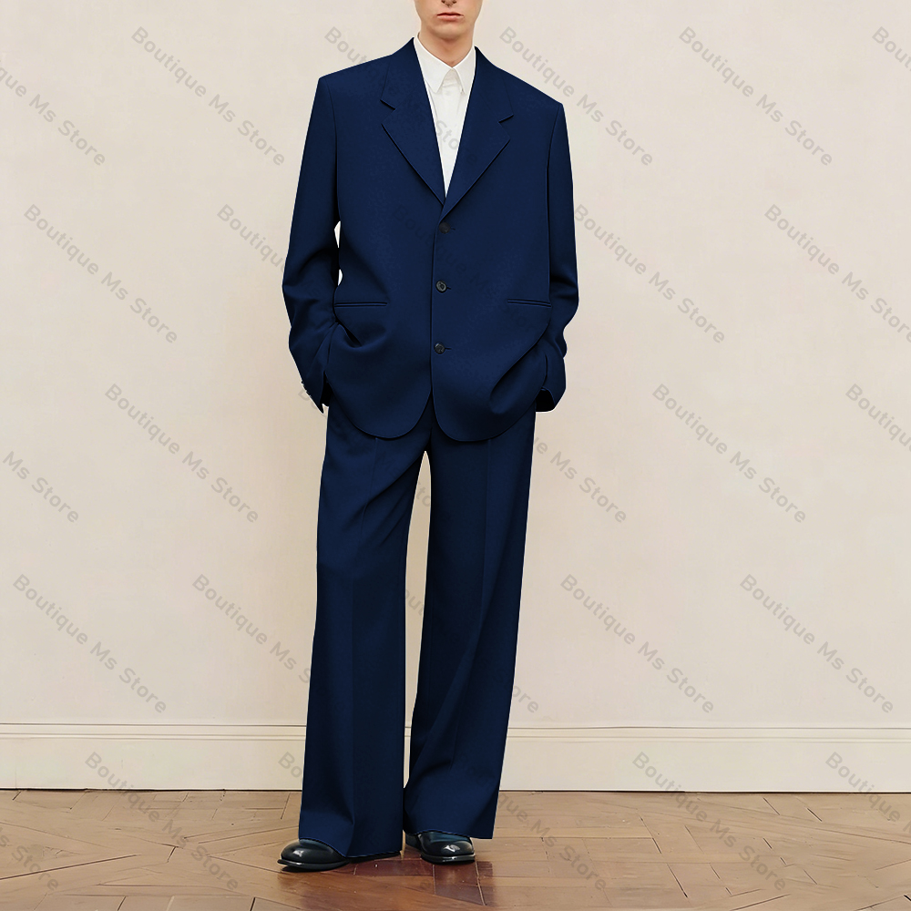 Men's Black Oversized Suit Set - Formal Men Party Wear Jacket review and price